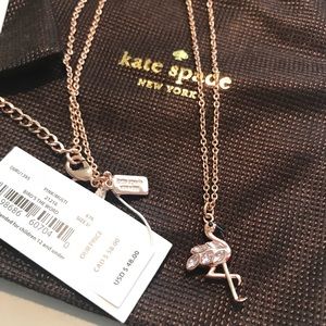 Kate Spade Flamingo Necklace